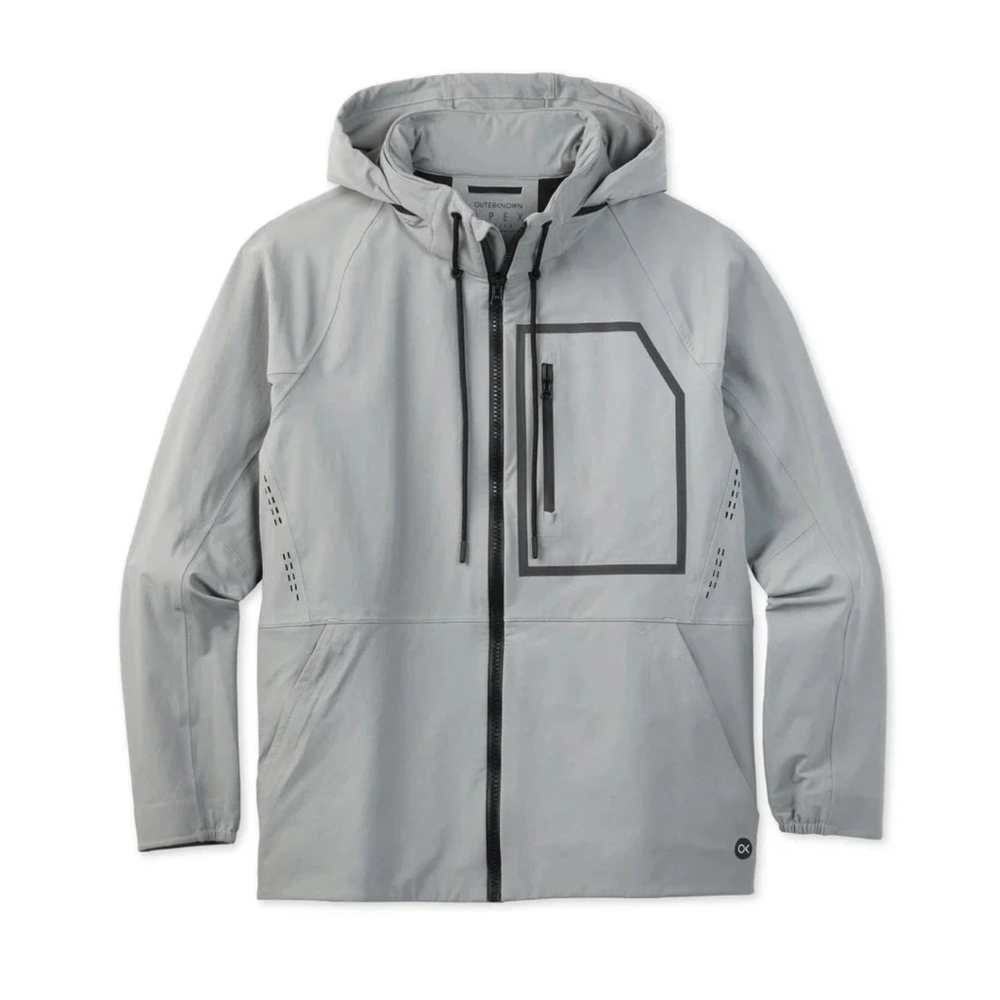 Brand New NWT Kelly Slater's OUTERKNOWN APEX SERIES JACKET in TARMAC GREY XL